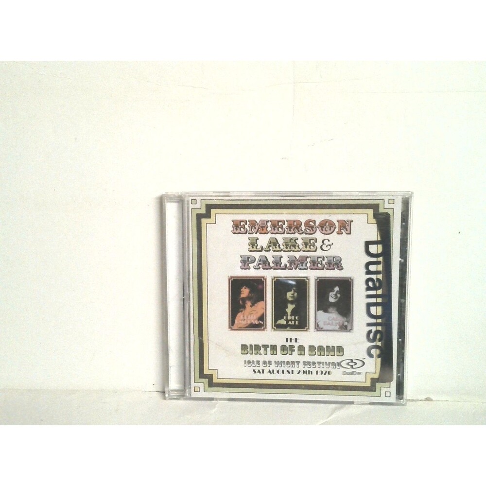 Emerson Lake & Palmer The Birth Of A Band Isle Of Wight Festival CD Dual 2006